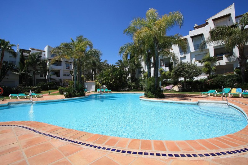 Beachside apartment at Costalita.